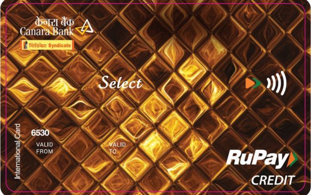 Canara Bank Rupay Select Credit Card