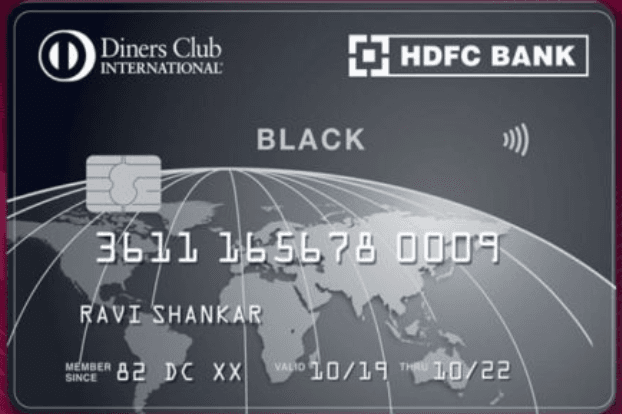 HDFC Bank Diners Club Black Credit Card