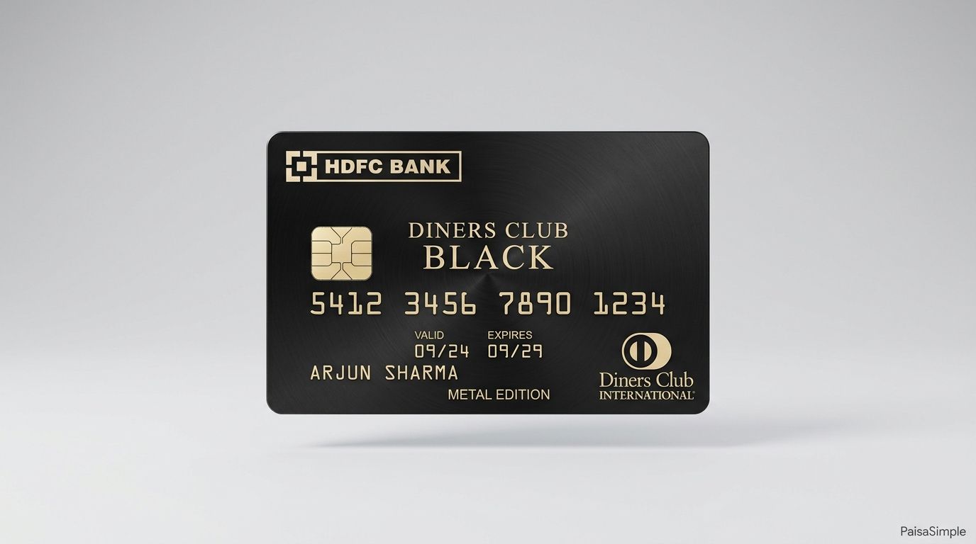 HDFC Bank Diners Club Black Metal Edition Credit Card