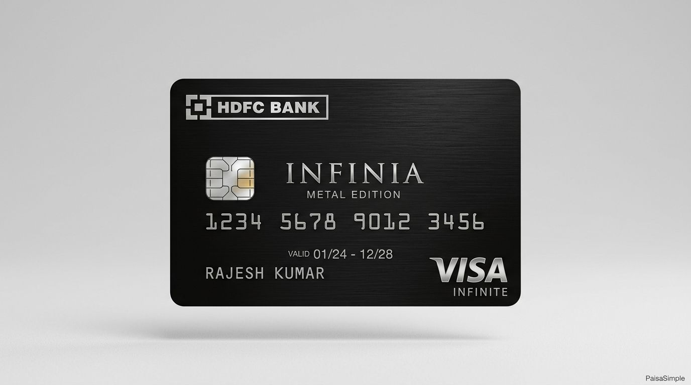 HDFC Bank Infinia Credit Card Metal Edition