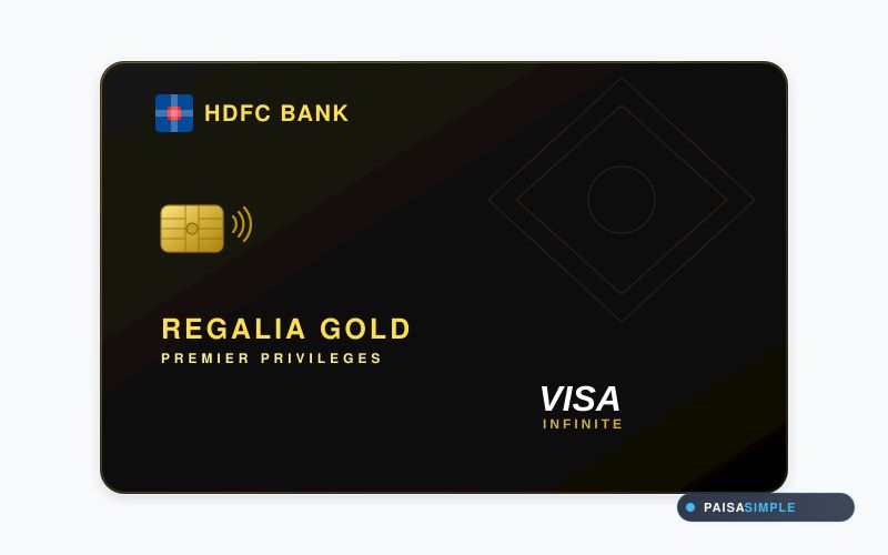 HDFC Bank Regalia Gold Credit Card
