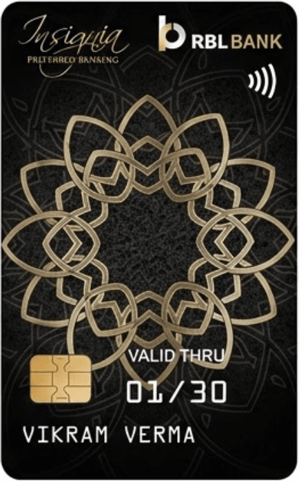 RBL Bank Insignia Preferred Banking Credit Card